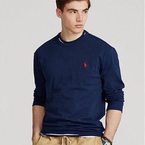 Navy Polo by Ralph Lauren long sleeve t-shirt